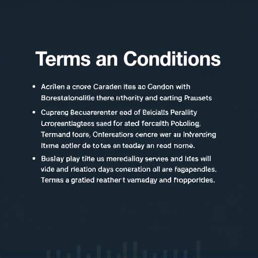 Terms and Conditions